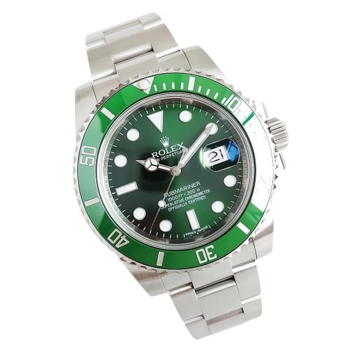 Luxury R*lex Submariner "Hulk" Green Dial 40mm/41mm Sapphire Crystal Luminous Stainless Steel Men's Watch 116610 - Image 4
