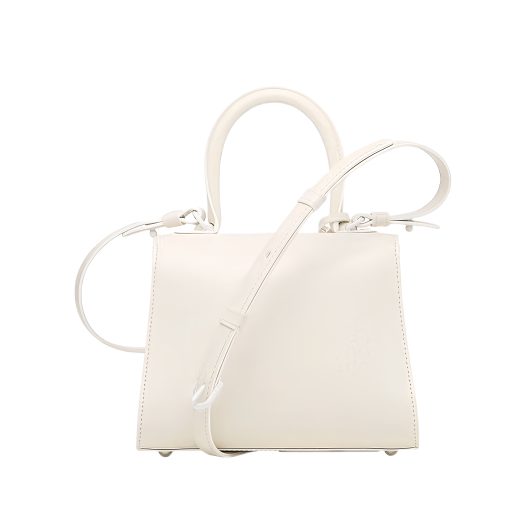 Delvau Snow White Brillant Box Leather Mini Bag - Image 5