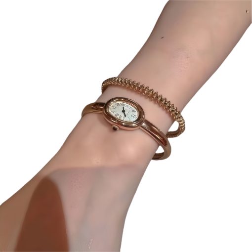 Ca*tier Classic Baignoire Quartz Movement 18K Gold Mini Ladies Bracelet Watch - Image 3