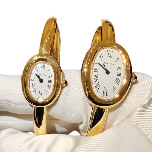 Ca*tier Classic Baignoire Quartz Movement 18K Gold Mini Ladies Bracelet Watch - Image 4