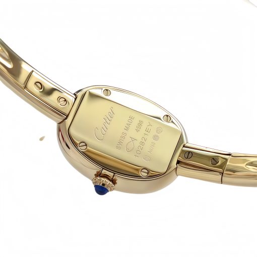 Ca*tier Classic Baignoire Quartz Movement 18K Gold Mini Ladies Bracelet Watch - Image 7