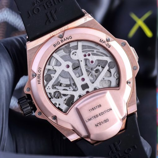 Warcraft Tonneau Multi-Function Skeleton Mechanical Quartz Men's Watch MP-09 - Image 6