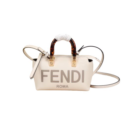 By the Way Mini Boston Bag in Calfskin – Adjustable & Detachable Strap - Image 5