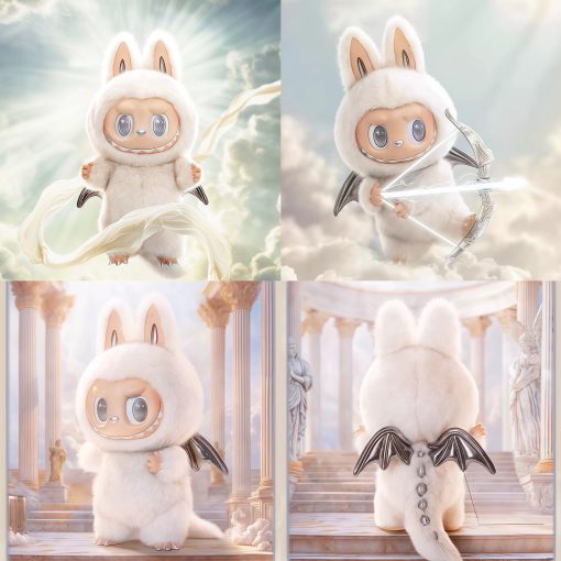 POP MART ZIMOMO "The Monsters Angel in Clouds" Vinyl Face Doll *Trendy Art Figure | 17cm / 38cm / 58cm* - Image 2