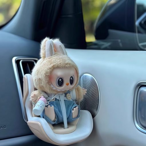 Labubu Generation 1, 2, and 3 Compatible Safety Seat & Car Air Vent Cute Car Decor Hanging Ornament - Image 12